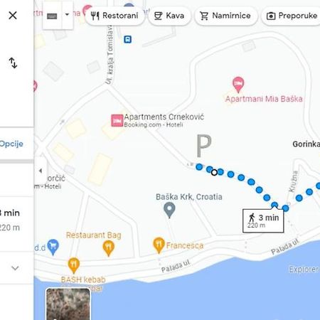 Apartments Mediteranea Baška Zewnętrze zdjęcie